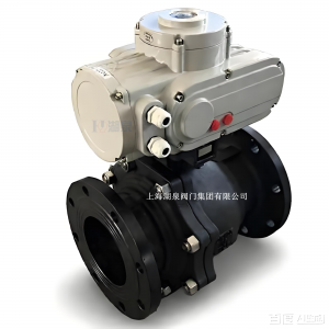 電動球閥DN50，PN10，手柄式；304不銹鋼